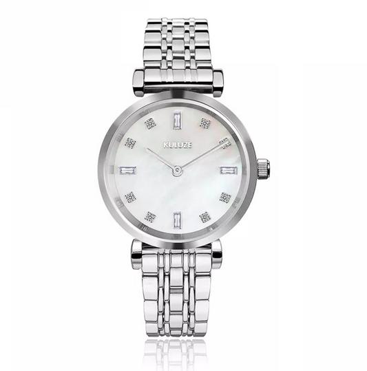 Kuluze Fashion Watch Japanese Quartz Movement Star Design Water Resistent