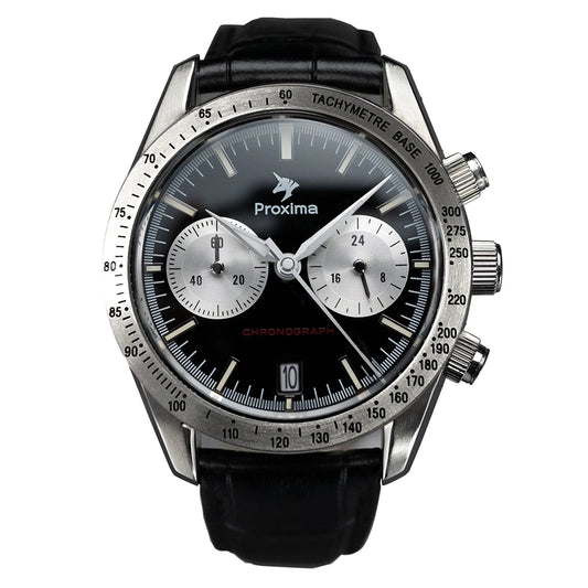 Proxima Chronograph 40mm Military 100M Waterproof Luminous Sapphire
