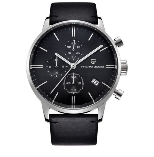 Pagani Design Waterproof 30M Genuine Leather Japanese VK67 Movement