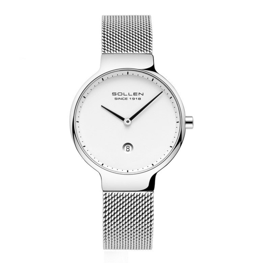 Sollen Mesh Belt Quartz Watch 6.95mm Thickness Japanese MIYOTA Movement Sapphire Crystal Ladies