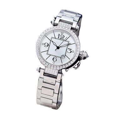 Women watch diamond rose, gold, white or pink