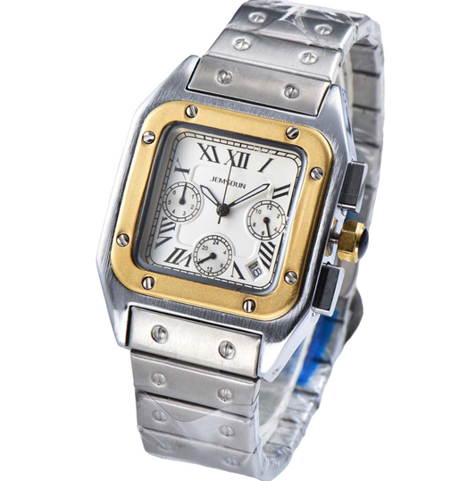 Xfxrich Quartz Multifunction Sports Watch Automatic Date Chronograph
