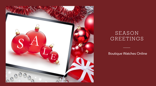 Celebrate the Festive Season with Style: Boutique Watches Online Sale!