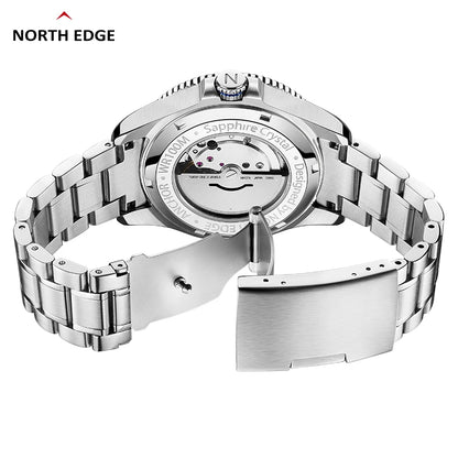 North Edge Anchor 42mm Mens Watch Luxury Sapphire Glass MIYOTA 8215 Automatic Movement and Waterproof