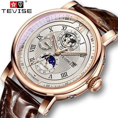 Tevise Waterproof Mechanical Watch