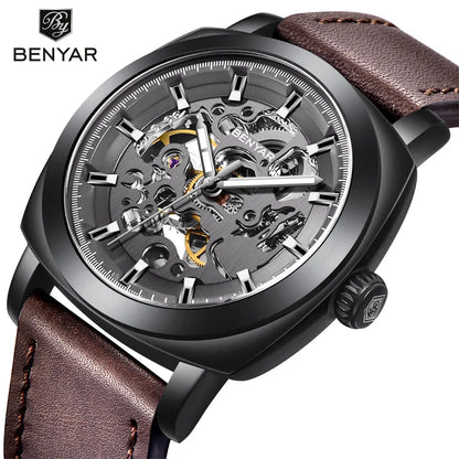 Benyar Automatic Watch Waterproof Sports Look