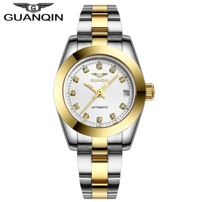 Guanqin women's automatic mechanical watch waterproof