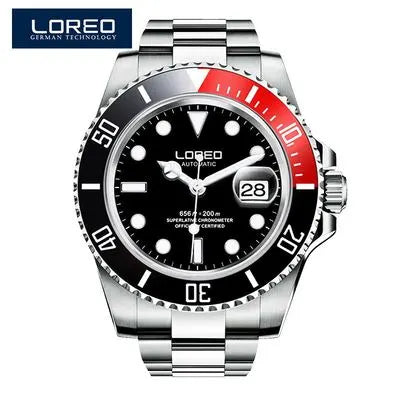 Loreo Waterproof Automatic Watch with Luminous dials