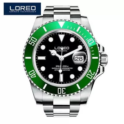 Loreo Waterproof Automatic Watch with Luminous dials