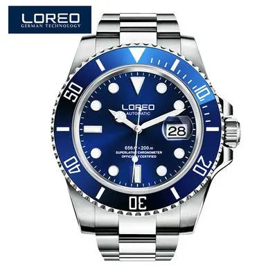 Loreo Waterproof Automatic Watch with Luminous dials