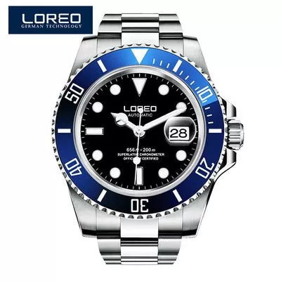 Loreo Waterproof Automatic Watch with Luminous dials