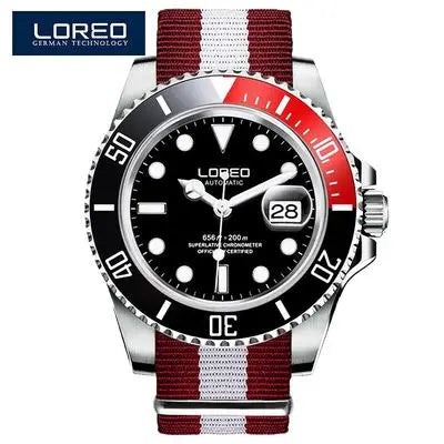 Loreo Waterproof Automatic Watch with Luminous dials