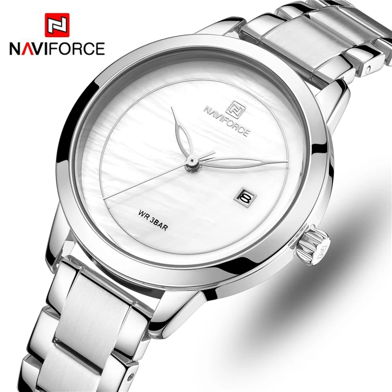 Naviforce Waterproof  Quartz Ladies Watch Stunning Design