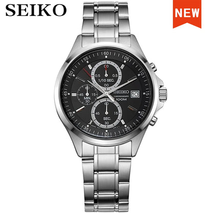 Seiko Quartz Waterproof Sports Watch Water Resistant