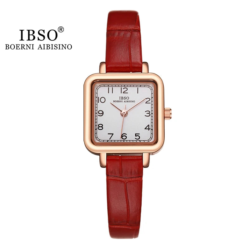 Ibso Retro Style Stainless Steel Watch Japanese Movement and Waterproof
