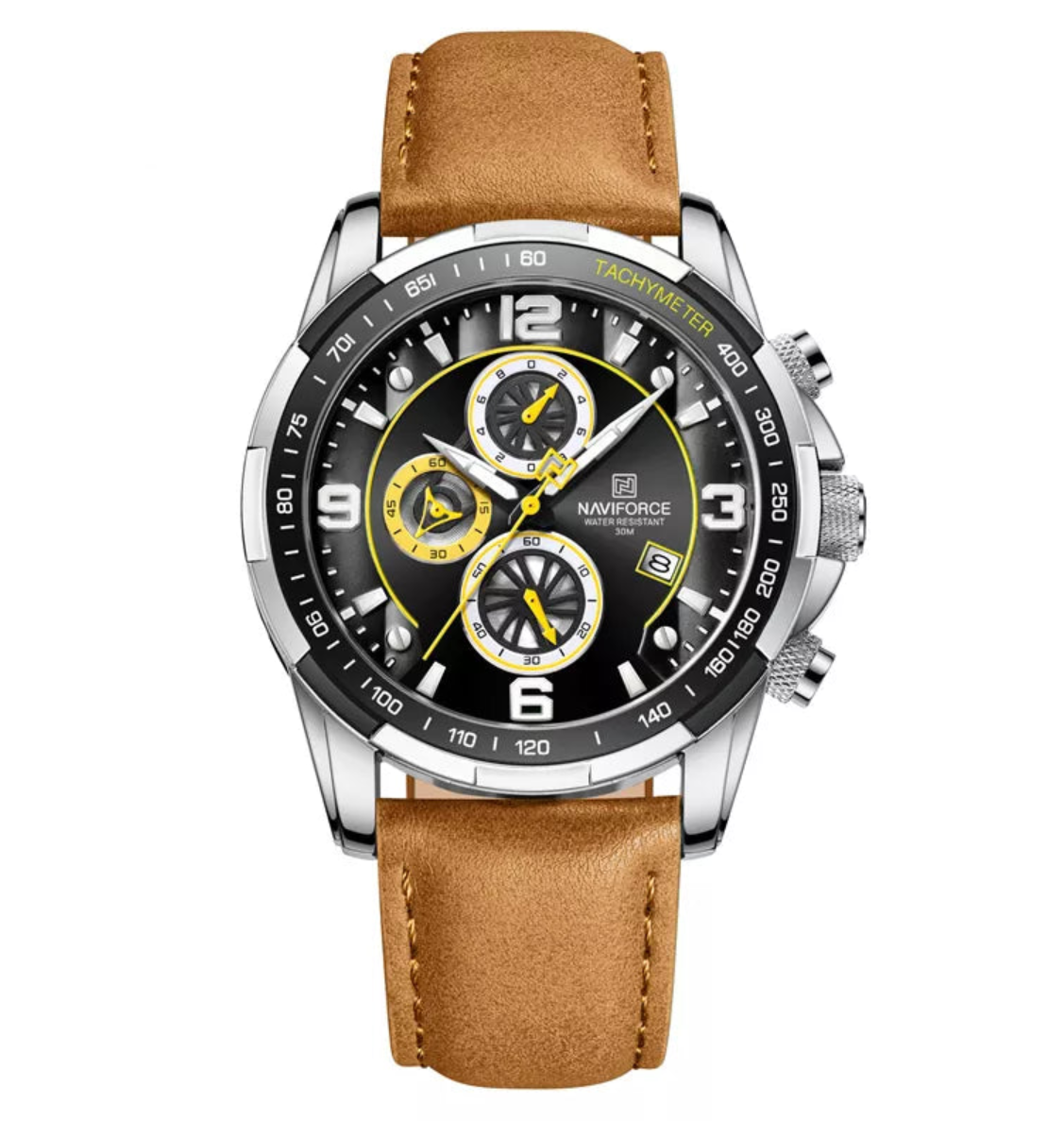 Naviforce Quartz Watch For Men Multifunction Sport Waterproof Man Quartz