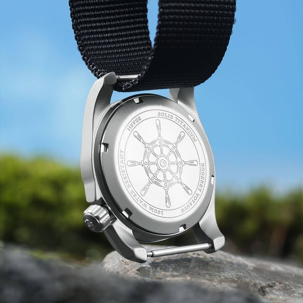 Boderry Field Watch: Titanium Automatic Watch