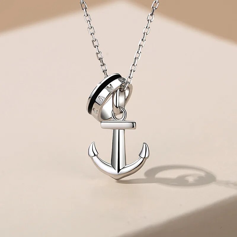 S925 Sterling Silver Necklace Men's Necklaces Cool Charms