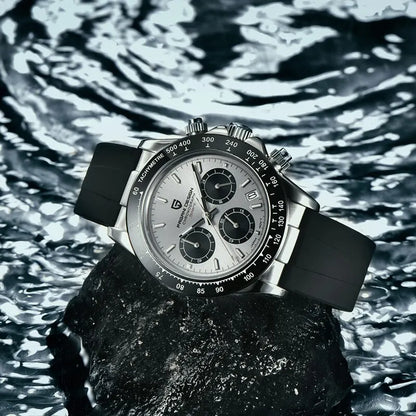 Pagani Design Men's Watch Quartz Automatic Date, Waterproof Sport Chronograph