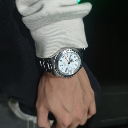 PAGANI DESIGN 2023 新款 NH34 GMT 男士自动机械手表冒险家不锈钢