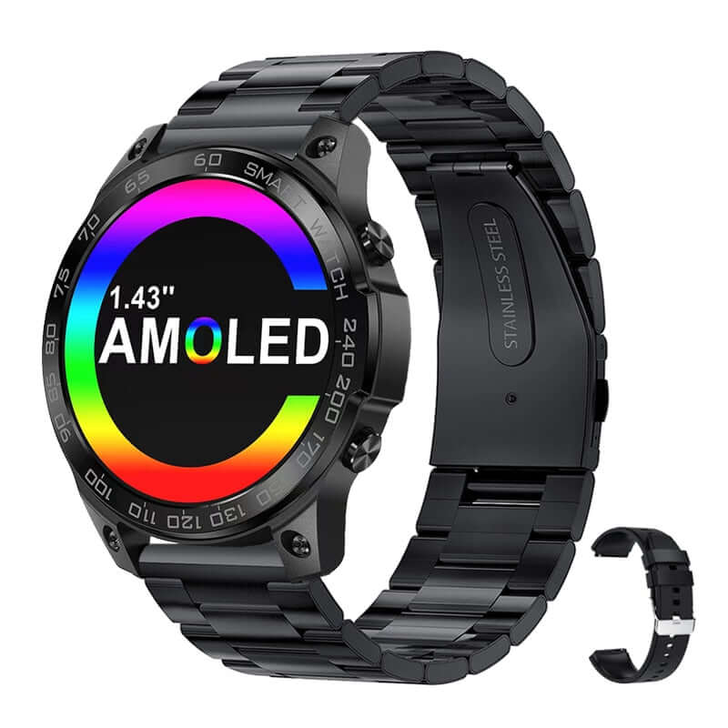 IP68 Swimming Waterproof Men Smart Watch Screen Bluetooth Smartwatch