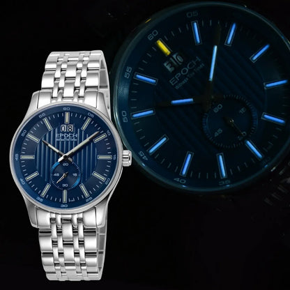 Epoch 40mm Quartz /watch Luminous 100M Waterproof Sapphire Glass