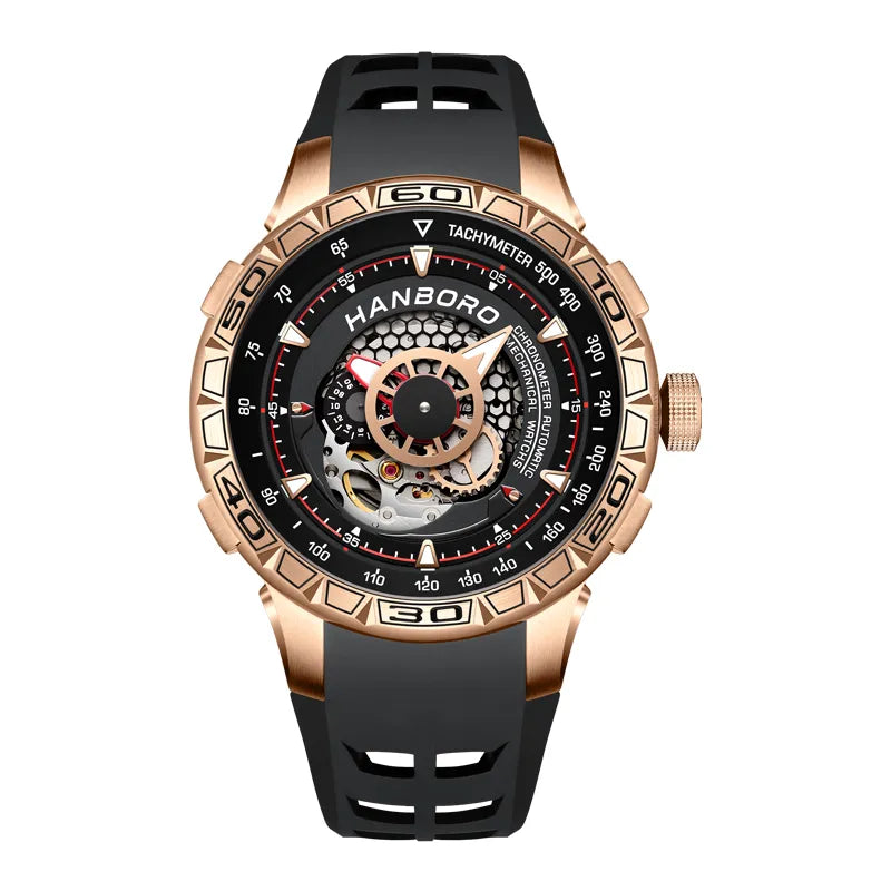 Hanboro Automatic and Water Resistant Watch with Luminous hands