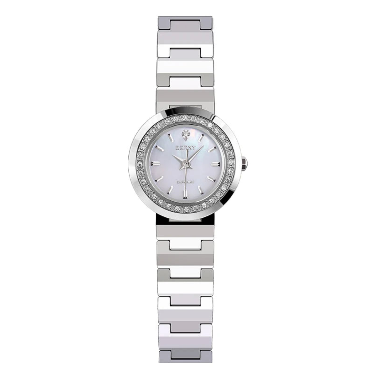 Berny Women Quartz Watch Stainless Steel Waterproof Sapphire