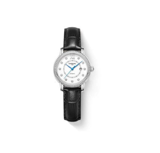 嘉年华品牌豪华机械自动手表防水水晶蓝宝石