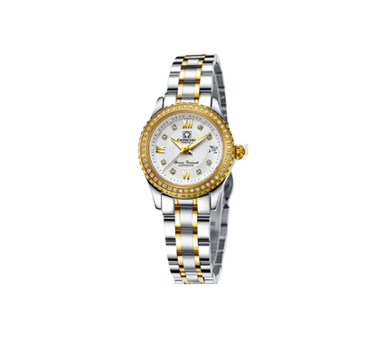 Carnival Automatic Stainless Steel Ladies Diamond Watch