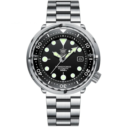 Steeldive SD1975 Automatic Watch, Diver Watch 300m Waterproof, Luminous, Sapphire Glass